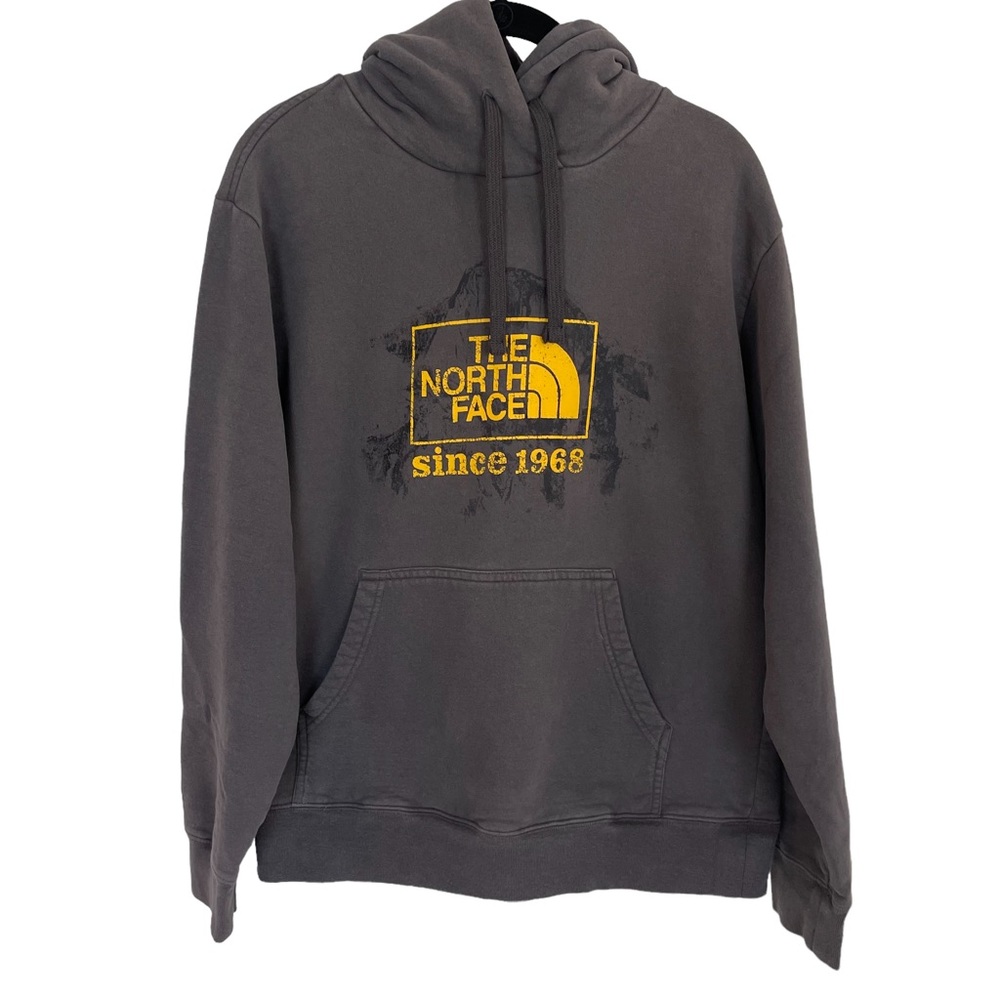 The North Face Graphic Pullover Hooded Sweatshirt Hoodie Men’s Med. Minor wear.
